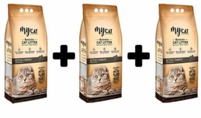 Mycat Aktif Karbonlu Ince Taneli Topaklasan Bentonit Kedi Kumu 3 X 10 L Fiyatlari Ve Ozellikleri