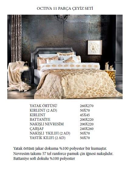 schafer octavia gold 11 parca yatak ortusu tekstil ceyiz set fiyatlari ve ozellikleri