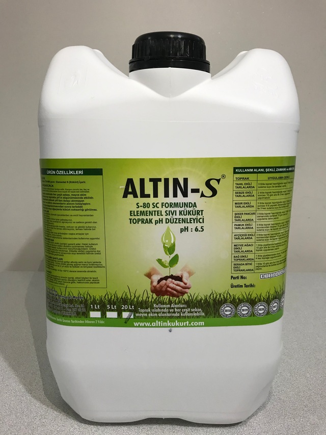 Altinkukurt Altin S Sc Formunda S80 Sivi Kukurt 20 Lt Fiyatlari Ve Ozellikleri