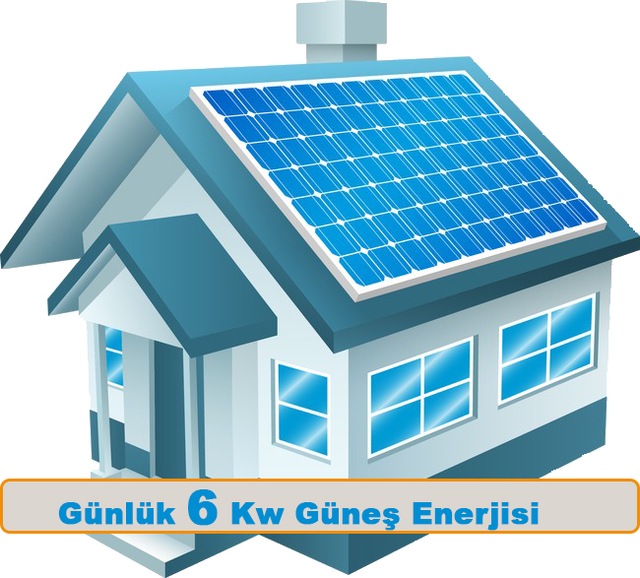 gunes enerjisi paket gunluk 6 kw fiyatlari ve ozellikleri