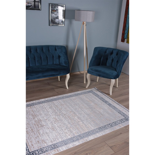 homepera hali touch 200x290 7006 bej mavi 6 mt2 salon halisi fiyatlari ve ozellikleri