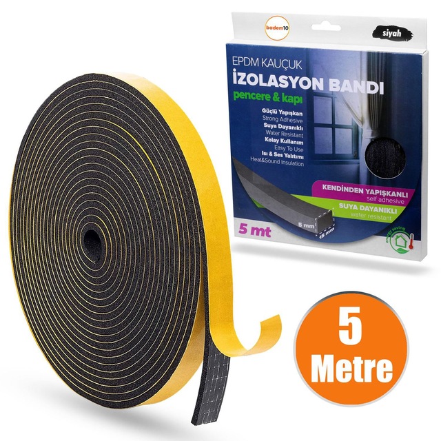 kaucuk bant kapi pencere arac soguk izolasyon bandi 5 metre fiyatlari ve ozellikleri