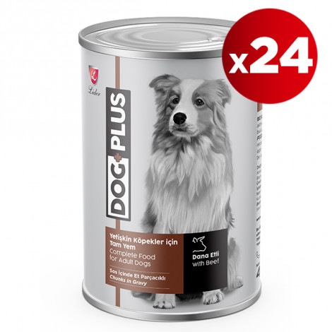 Dogplus Dana Etli Konserve Yetiskin Kopek Mamasi 24 X 415 G Fiyatlari Ve Ozellikleri