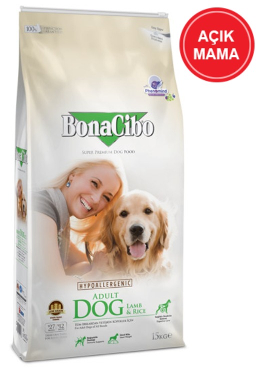 Bonacibo Adult Dog Lamb Rice Kuzu Etli Yetiskin Kopek Acik Mama 3 Kg Fiyatlari Ve Ozellikleri