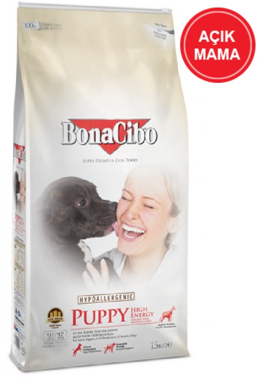 Bonacibo Puppy He Yuksek Enerjili Yavru Kopek Acik Mama 3 Kg Fiyatlari Ve Ozellikleri