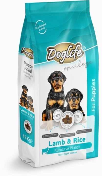 Doglife Kuzu Etli Pirincli Yavru Kopek Mamasi 15 Kg Fiyatlari Ve Ozellikleri