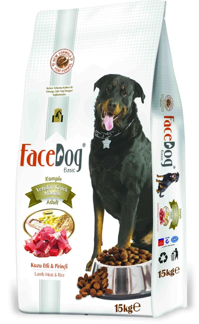 Face Dog Basic Kuzu Etli Yetiskin Kopek Mamasi 15 Kg Fiyatlari Ve Ozellikleri