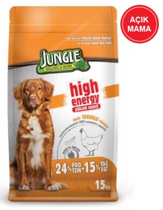Jungle High Energy Tavuk Yetiskin Kopek Acik Mama 1 Kg Fiyatlari Ve Ozellikleri