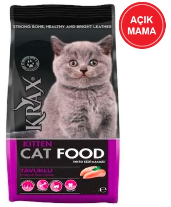 Krax Kitten Tavuklu Yavru Kedi Acik Mama 1 Kg Fiyatlari Ve Ozellikleri
