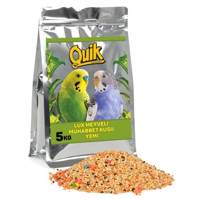 Quik Lux Meyveli Muhabbet Kusu Yemi 5 Kg Torba Fiyatlari Ve Ozellikleri