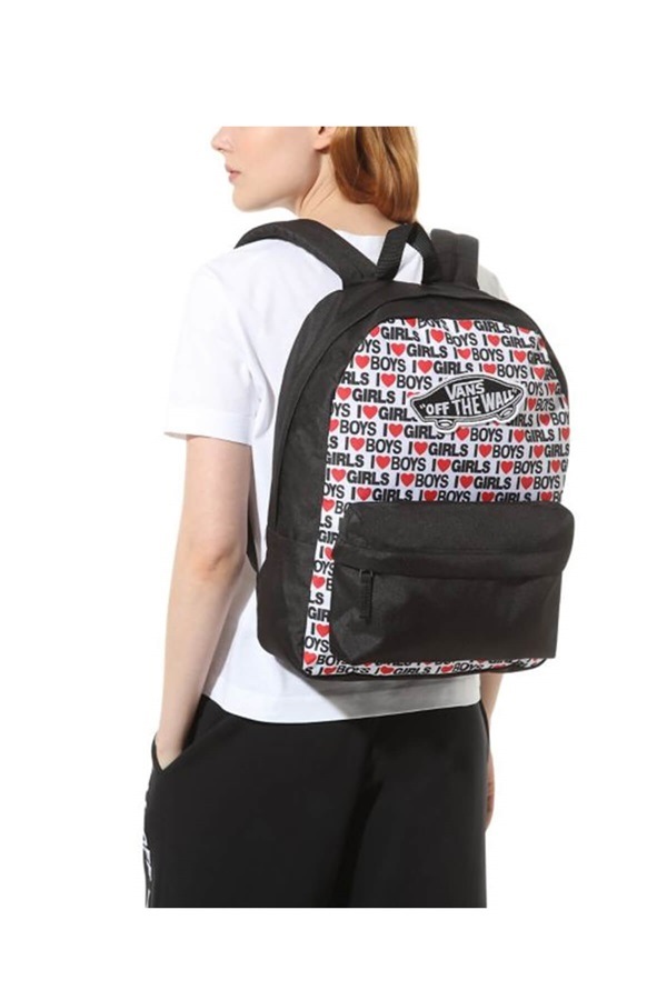 vans checkered rose backpack