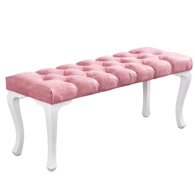 yatak ucu pufu 120x40x50 cm lukens bench pembe ayakucu pufu fiyatlari ve ozellikleri