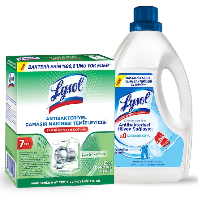 Lysol Sıvı ve Jel Deterjan Çeşitleri