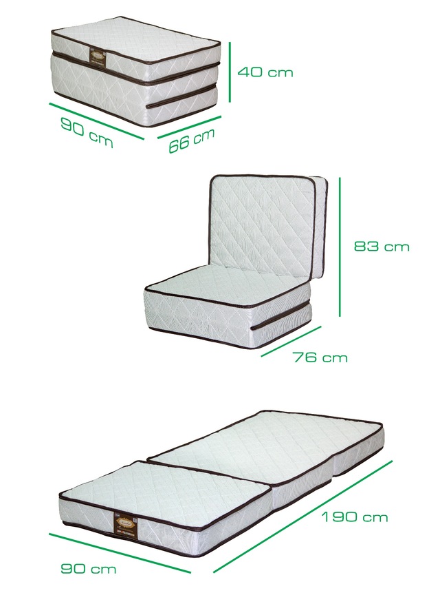 sleeptown 3 kat katlanir yayli yatak tek kisilik 90x190 beyaz3k fiyatlari ve ozellikleri