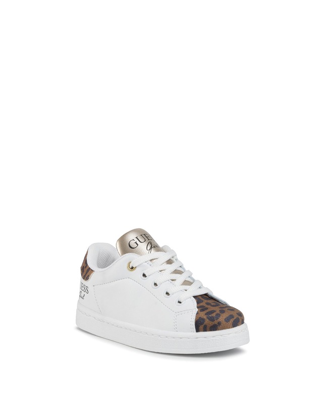 guess leopard print trainers