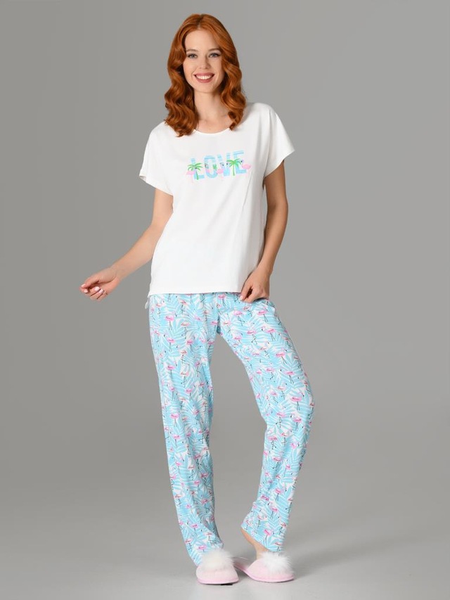 Erkek Yazlik Pijama Nbb 7846