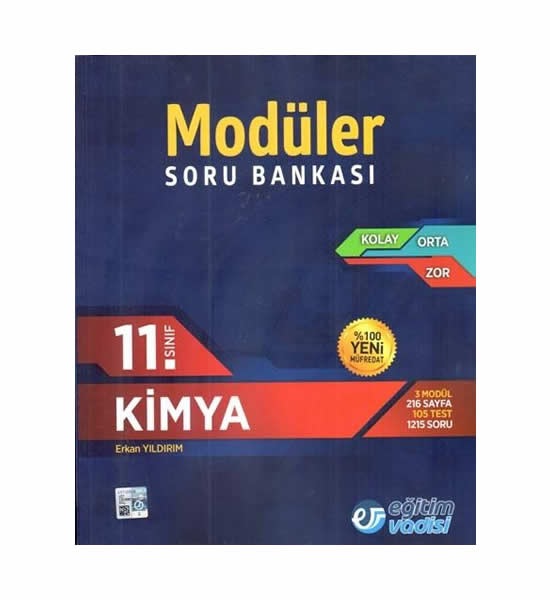 11 Sinif Kimya Moduler Soru Bankasi Egitim Vadisi Cozum Fiyatlari Ve Ozellikleri