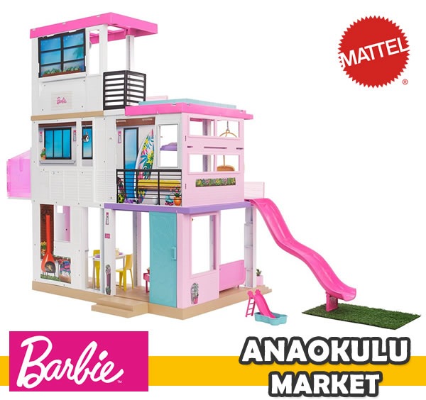 Elbise kabiliyet anekdot  Barbie'nin Rüya Evi Büyük Mobilyalı Eşyalı Bebek Oyun Evi GRG93 Fiyatları  ve Özellikleri