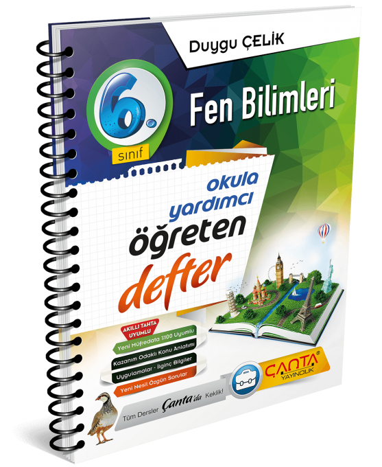 canta yayinlari 6 sinif fen bilimleri alistiran defter fiyatlari ve ozellikleri