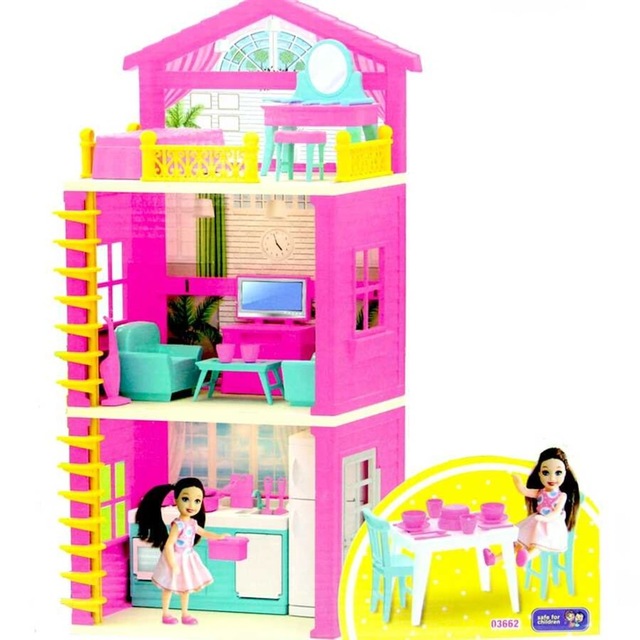 barbie chelsea evi benzeri 3 katli ev oyun seti fiyatlari ve ozellikleri