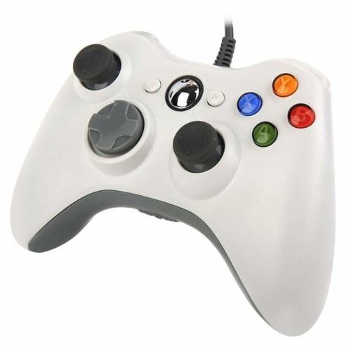 xbox 360 kablolu joystick oyun kolu gamepad beyaz fiyatlari ve ozellikleri