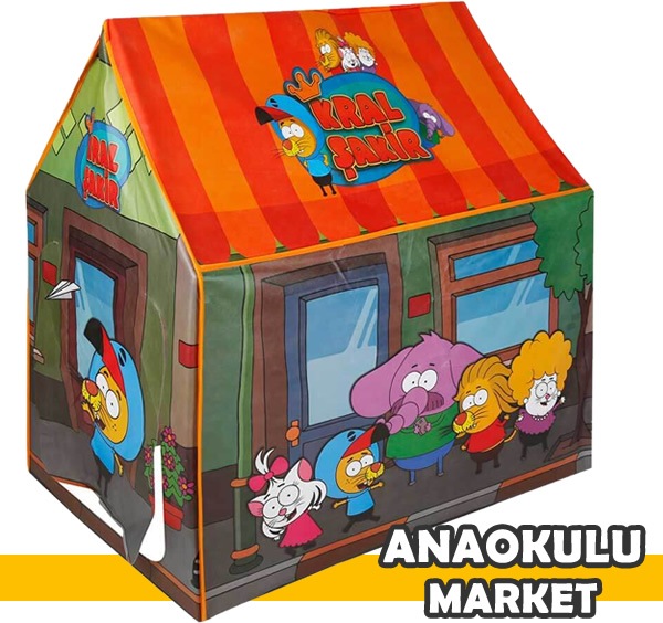 kral sakir cocuk oyun cadiri evi 100x70x100 we camp 02380 fiyatlari ve ozellikleri
