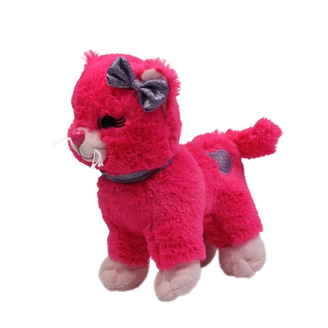 Jh12209 2 Vardem Sevimli Oyuncak Pelus Kedi Buyuk Boy Koyu Pembe Fiyatlari Ve Ozellikleri