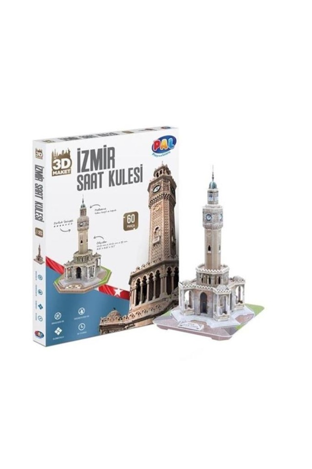 bal oyuncak 3 boyutlu izmir saat kulesi maket puzzle pal fiyatlari ve ozellikleri
