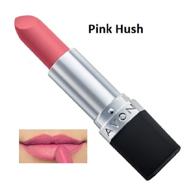 avon true delicate matte lipstick pink suede