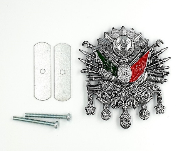 osmanli tugrasi panjur armasi kucuk boy gumus renk metal vidali fiyatlari ve ozellikleri