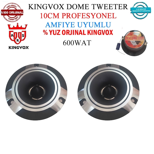 kingvox 10 cm dome tweeter