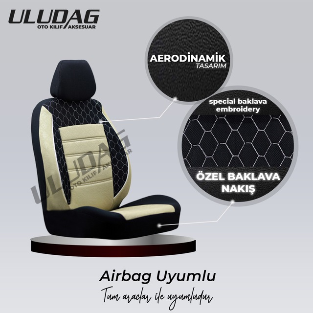 Dacia Sandero Oto Koltuk Kilifi Gof Bej Beyaz Fiyatlari Ve Ozellikleri