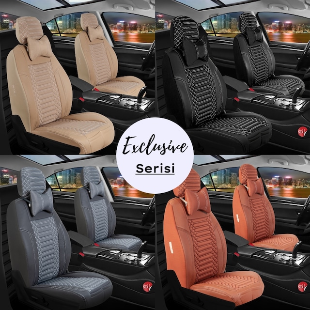 ford fiesta lux deri oto koltuk kilifi set exclusive fiyatlari ve ozellikleri