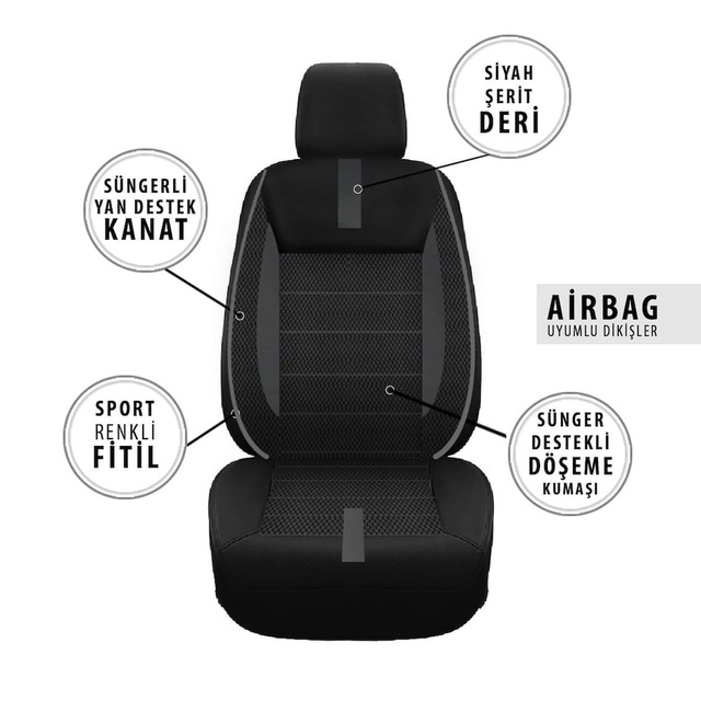 Renault Clio 2 Oto Koltuk Kilifi On Arka Full Set Fiyatlari Ve Ozellikleri
