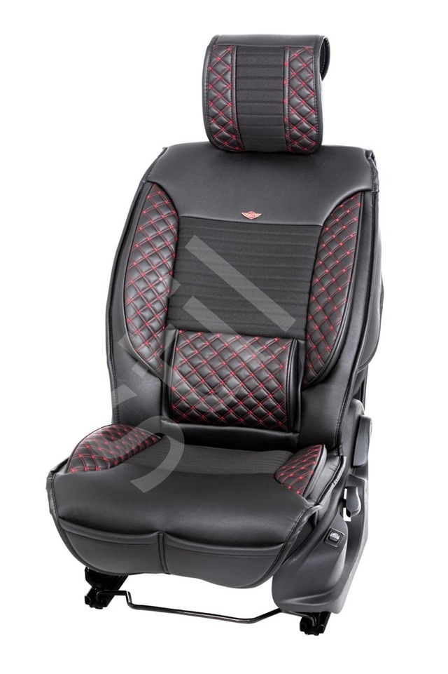 Koltuk Kilifi Elite Minder Siyah Kirmizi Dikisli Fiyatlari Ve Ozellikleri
