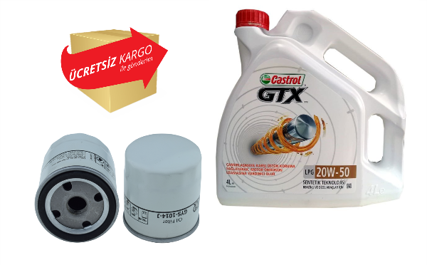 Fiat Tofas 1993 Yag Filtresi Ve Castrol Gtx 20w 50 4lt Fiyatlari Ve Ozellikleri