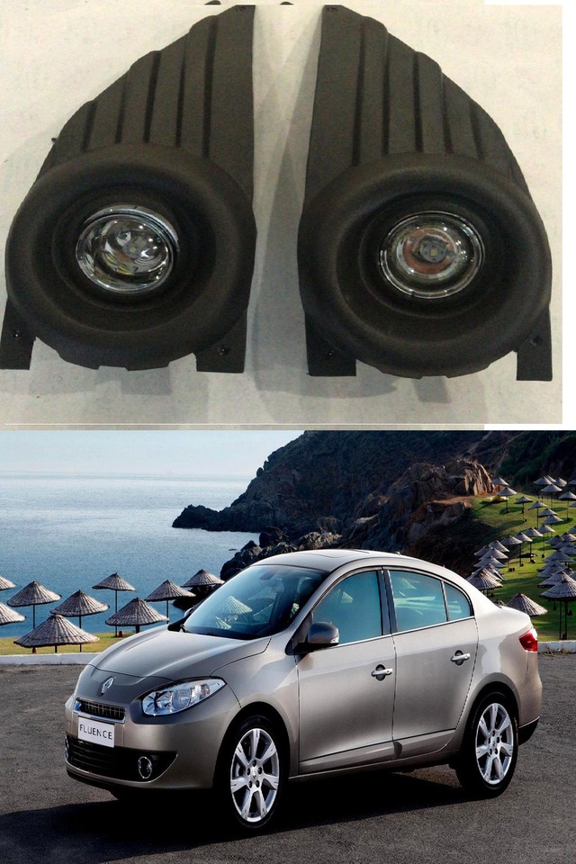 renault fluence 2009 2010 2011 2012 on sis fari lambasi far led fiyatlari ve ozellikleri