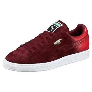 puma suede bordo