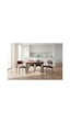 Efe Mobilya T- 6005 Kemençe 70x120 Mdf Polo Kahverengi 4 Kişilik Yemek Masası Takımı