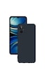 General Mobile Gm 23 Se Kılıf Kamera Korumalı Silikon Rubber Arka Kapak Lacivert