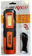 Rıco Şarjlı Led El Feneri 600 Lümen Rc0031 Siyah - Turuncu