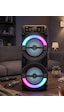Rgb Işıklı Taşınabilir Bluetooth Hoparlör Güçlü Stereo Ses