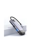 Mcdodo Hu-7420 10İn1 Type-C Gigabit Lan+Hdmı+Apple Uyumlu MacBook +Vga Çevirici Çoklayıcı Adaptör-Gri