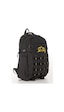 Strong Unisex Kanvas Kumaş Laptop Bölmeli Outdoor Sırt Çantası Dağcı Sırt Çantası Siyah
