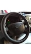 Ford Transit 2007+ Direksiyon Kılıfı Dikme Soft Gri Ipli (10.5Cm)