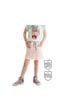 Denokids Pembe Denim Mini Kız Etek Pembe