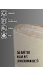 %100 Pamuk 46 Tel Amerikan Bezi Ham Bez Punch Kumaş - Krem 5000x220 CM