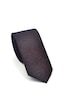 Gaffy Şal Desenli Kahverengi Dokuma Kumaş Mendilli Slim Fit Kravat // Sdk-2508-4 Kahverengi Gaffy Şal Desenli Kahverengi Dokuma Kumaş Mendilli Slim Fit Kravat // Sdk-2508-4 Kahverengi