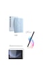 Fuchsia Galaxy Tab S10 Lite / S10 Fe İle Uyumlu Tablet Kılıfı S Pen Tablet Kalemi Ekran Koruyucu Set Tablet Kılıfı