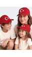 Denokids Unisex Çocuk Ay Yıldız Bayrak Kırmızı Şapka Renkli